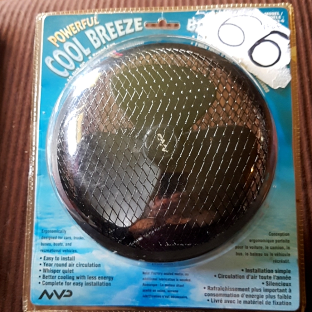Travel Fan for Vehicle